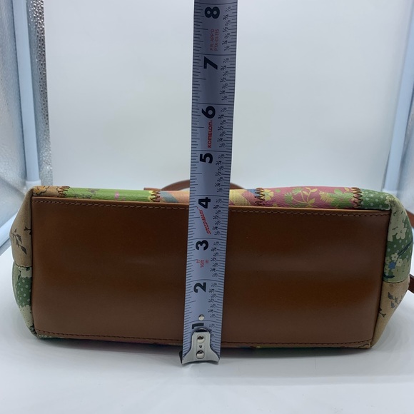 FOSSIL 75082 Key 1954 patchwork leather crossbody - Picture 15 of 16